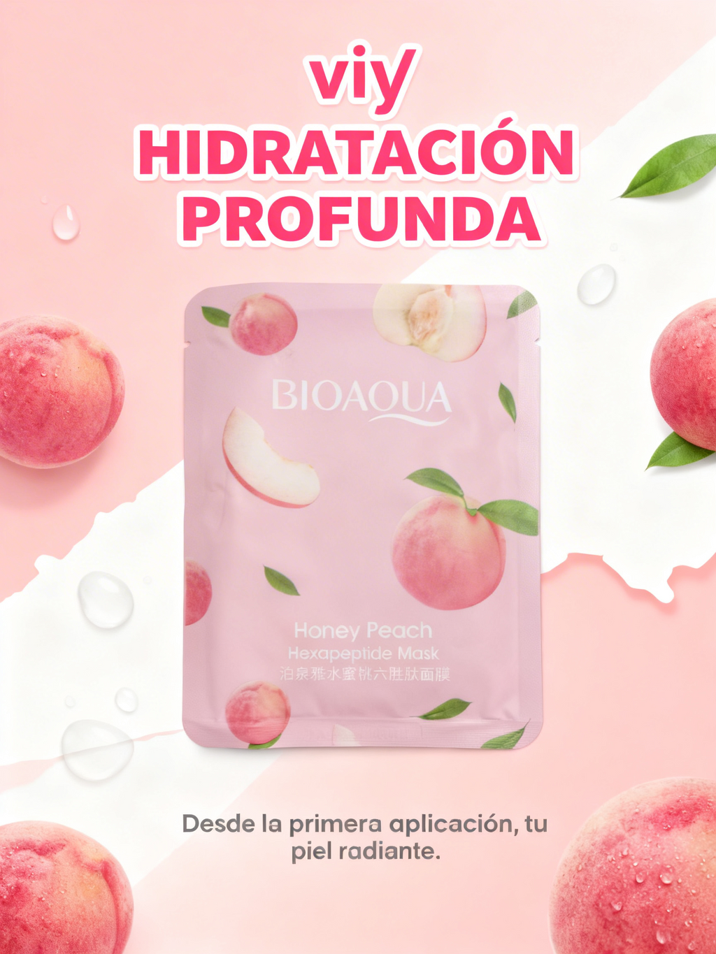 Mascarillas Bioaqua en velo: foto de producto