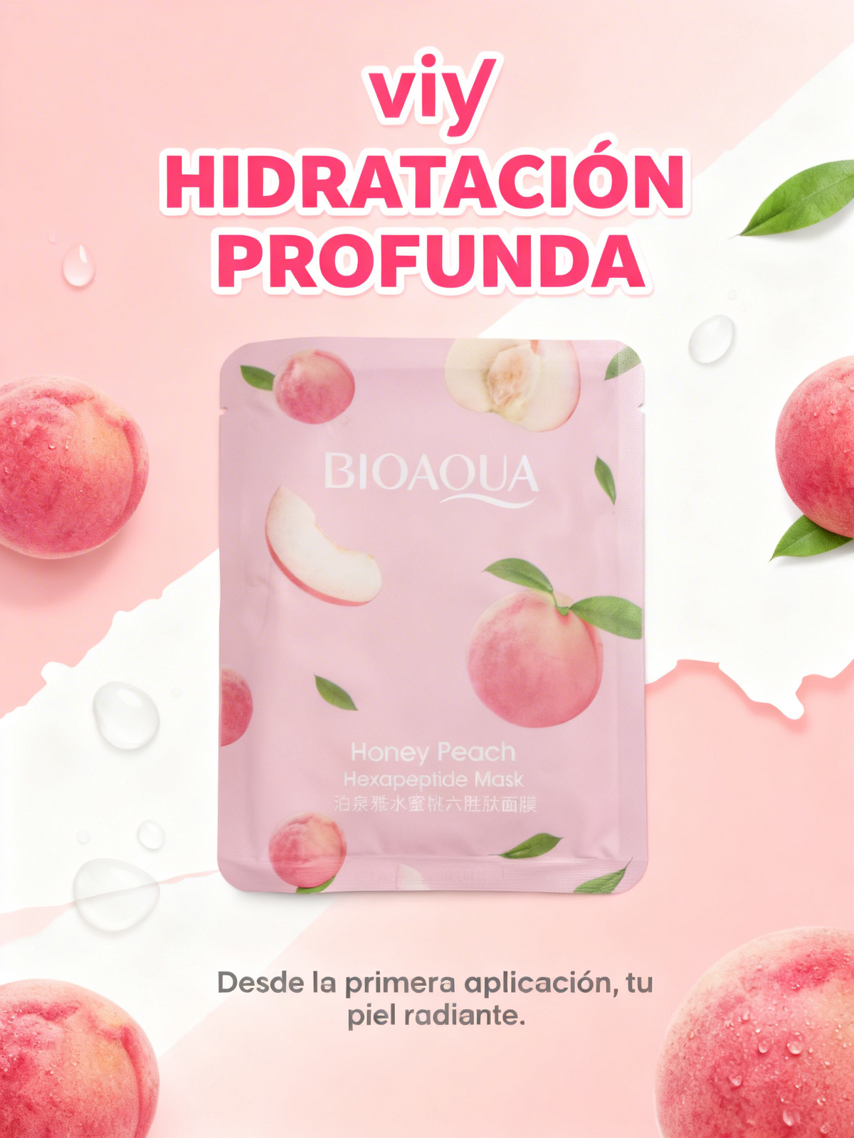 Mascarillas Bioaqua en velo: foto de producto