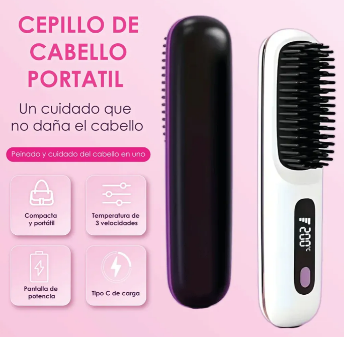 Cepillo alisador eléctrico