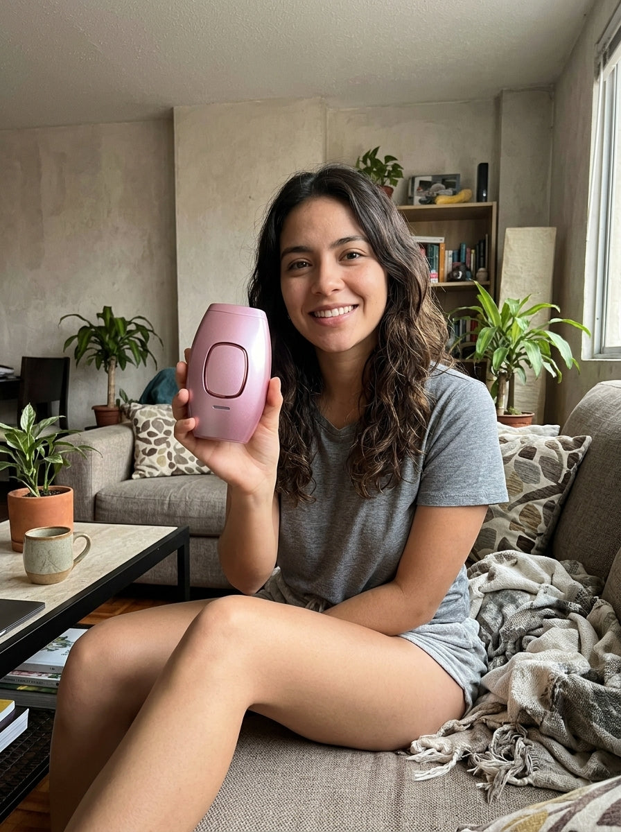 Depiladora IPL en casa (foto de demostración) 2