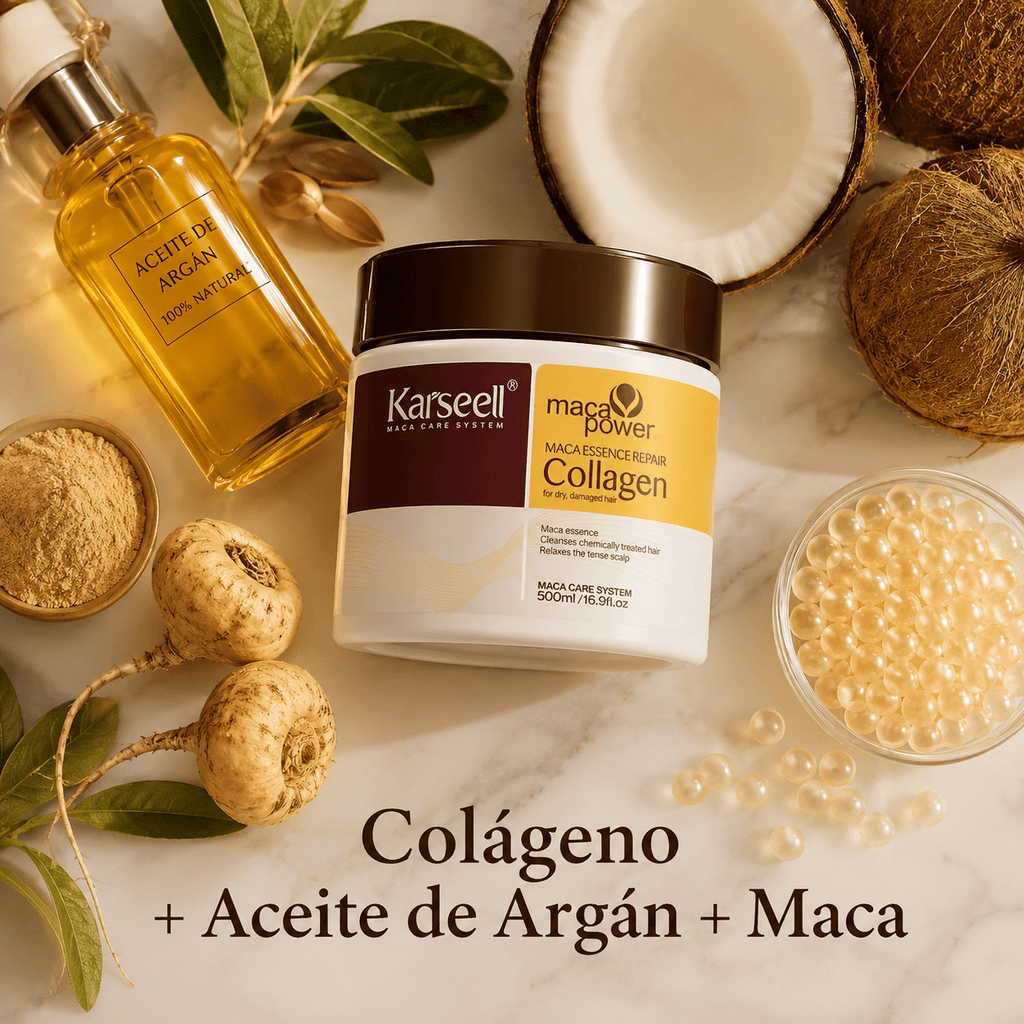 ¿Pelo Quemado por la Plancha o el Tinte? Mascarilla Karseell · Lleva 3 y Paga 2