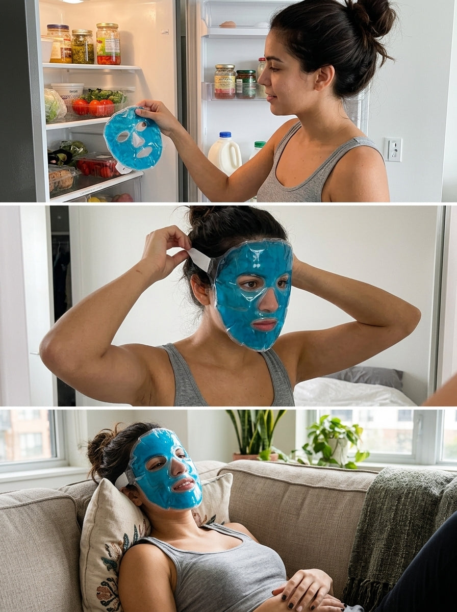 Mascarilla de gel: cómo se usa en 3 pasos