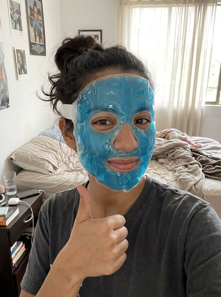 Mascarilla de gel en casa (foto de demostración) 2